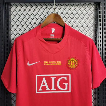 2007/2008 Retro Manchester United Local Champions League Kit