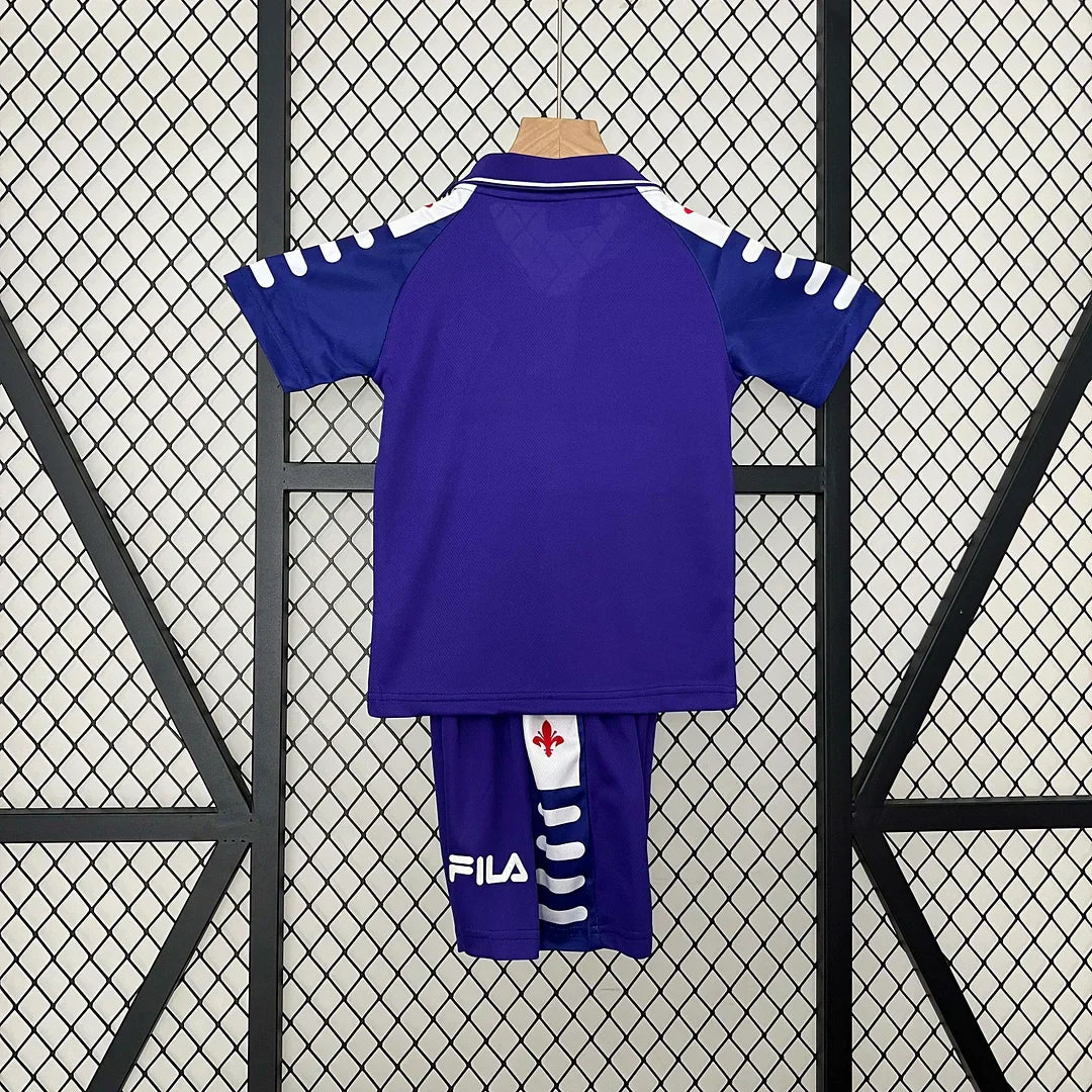 1998/1999 Retro Fiorentina Local Kit Talla Niño