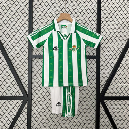 1995/1997 Retro Real Betis Local Kit Talla Niño