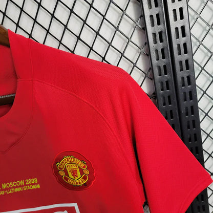 2007/2008 Retro Manchester United Local Champions League Kit