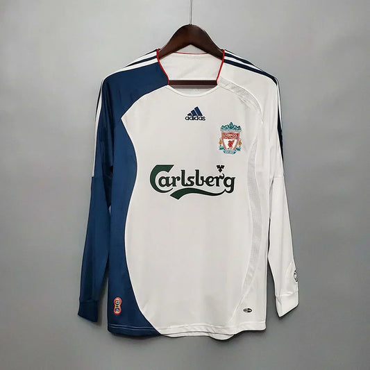 Retro 2006-2007 Liverpool Visitante Long sleeve