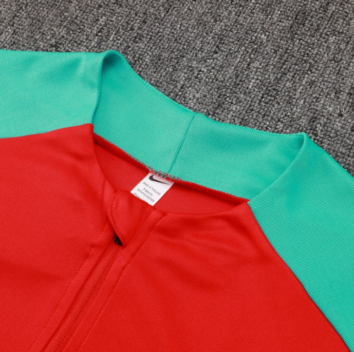 Portugal Black and Red Chándal II