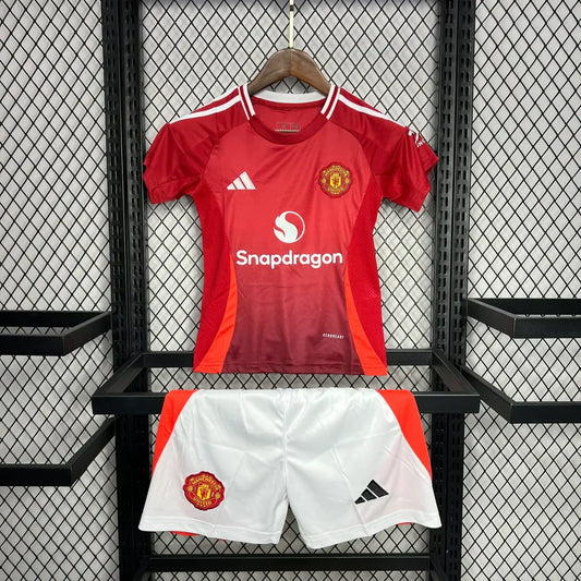 2024/2025 Manchester United Local Kit Talla Niño